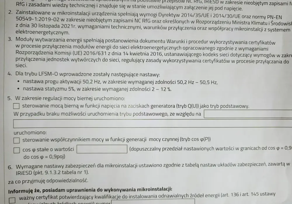 Zgłoszenie fotowoltaiki do Taurona - Zrób to dobrze!