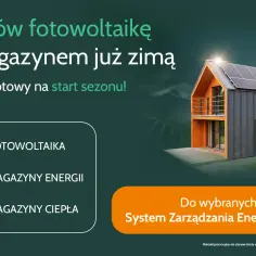 Nowoczesny dom z fotowoltaiką i magazynami energii. Zamów system zarządzania energią gratis!