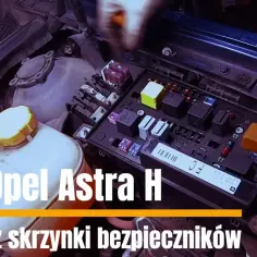 Gdzie jest bezpiecznik zapalniczki w Astra H? Uniknij problemów z zasilaniem