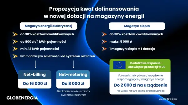 Dotacja na magazyn energii - Jak ją zdobyć i nie stracić?