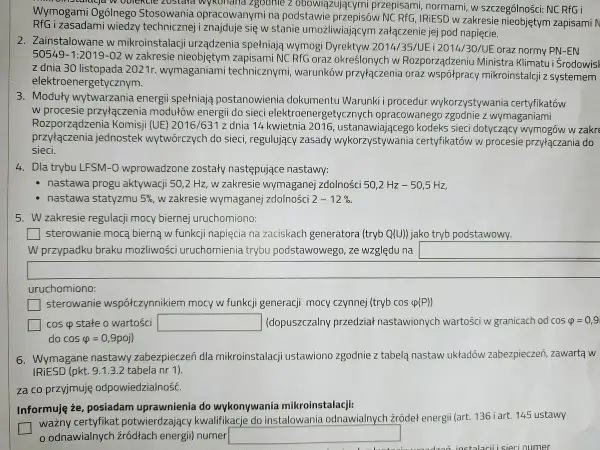 Przyłączenie do Taurona - Wniosek bez błędów i opóźnień